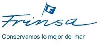 F FRINSA CONSERVAMOS LO MEJOR DEL MAR logo