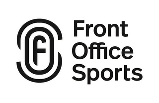 F FRONT OFFICE SPORTS logo
