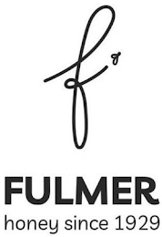 F FULMER HONEY SINCE 1929 logo