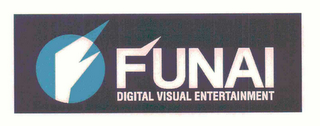 F FUNAI DIGITAL VISUAL ENTERTAINMENT logo