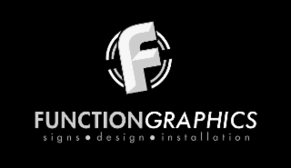 F FUNCTION GRAPHICS SIGNS . DESIGN . INSTALLATION logo