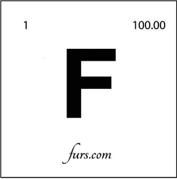F FURS.COM 1 100.00 logo