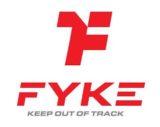 F FYKE KEEP OUT OF TRACK logo