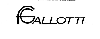 F GALLOTTI logo
