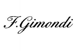 F. GIMONDI logo