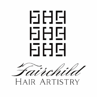 F H A FAIRCHILD HAIR ARTISTRY logo