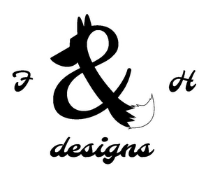 F & H DESIGNS logo