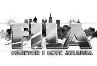 F I L A FOREVER I LOVE ATLANTA logo