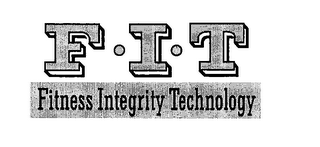F I T FITNESS INTEGRITY TECHNOLOGY logo