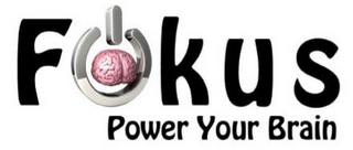 F KUS POWER YOUR BRAIN logo