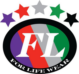 F L FOR LIFE WEAR logo