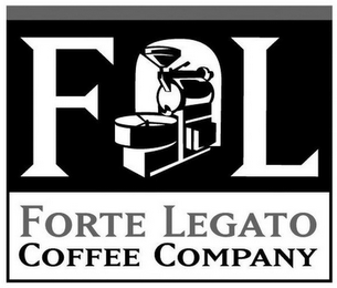 F L FORTE LEGATO COFFEE COMPANY logo