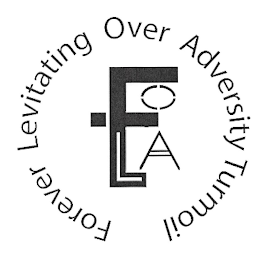 F L O A T FOREVER LEVITATING OVER ADVERSITY TURMOIL logo