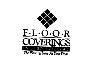 F L O O R COVERINGS INTERNATIONAL THE FLOORING STORE AT YOUR DOOR logo