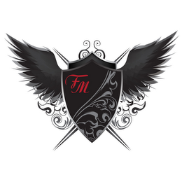 F M logo