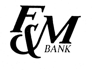 F & M BANK logo
