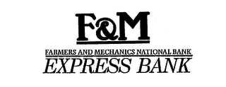 F & M FARMERS AND MECHANICS NATIONAL BANK EXPRESS BANK logo