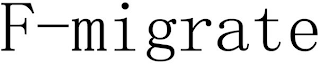 F-MIGRATE logo