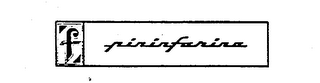 F PININFARINA logo