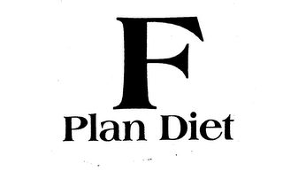 F PLAN DIET logo