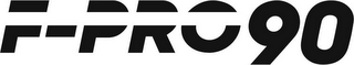 F-PRO90 logo