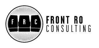 F R C FRONT RO CONSULTING logo