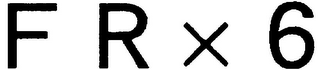 F R X 6 logo