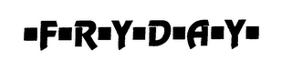 -F-R-Y-D-A-Y- logo