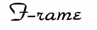 F-RAME logo