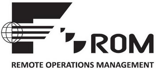 F ROM REMOTE OPERATIONS MANAGEMENT logo