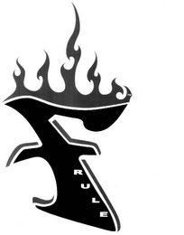 F RULE logo