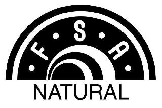 •  F  •  S  •  A  •   NATURAL logo