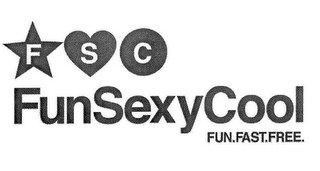 F S C FUNSEXYCOOL FUN.FAST.FREE. logo