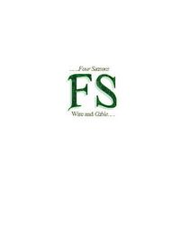 F S ... ..FOUR SEASONS WIRE AND CABLE... . logo