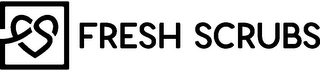 F S FRESH SCRUBS logo