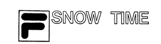 F SNOW TIME logo