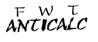 F W T ANTICALC logo
