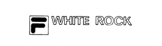 F WHITE ROCK logo
