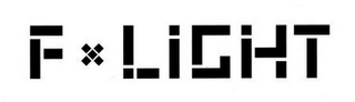 F X LIGHT logo