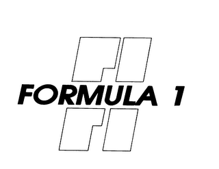 F1 FORMULA 1 logo