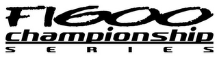 F1600 CHAMPIONSHIP SERIES logo