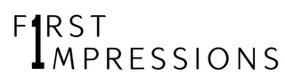 F1RST 1MPRESIONS logo