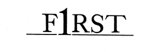 F1RST logo