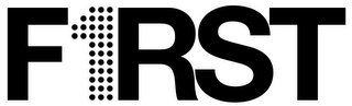 F1RST logo