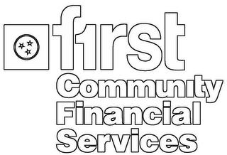 F1RST COMMUNITY FINANCIAL SERVICES logo