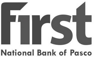 F1RST NATIONAL BANK OF PASCO logo