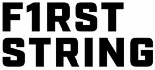 F1RST STRING logo