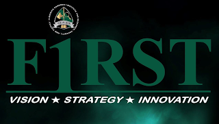 F1RST; VISION STRATEGY INNOVATION; FLORIDA'S FORENSIC INSTITUTE FOR RESEARCH, SECURITY, AND TACTICS F.I.R.S.T. logo