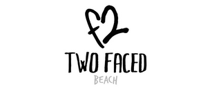 F2 TWO FACED BEACH logo