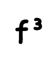 F3 logo